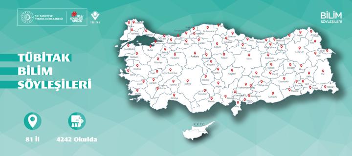 2023-2024 Eğitim-Öğretim Yılında Ülkemizin 81 İlinde Gerçekleştirdiğimiz 4242 Söyleşi İle 600.000’i Aşkın Öğrencimize Ulaştık!